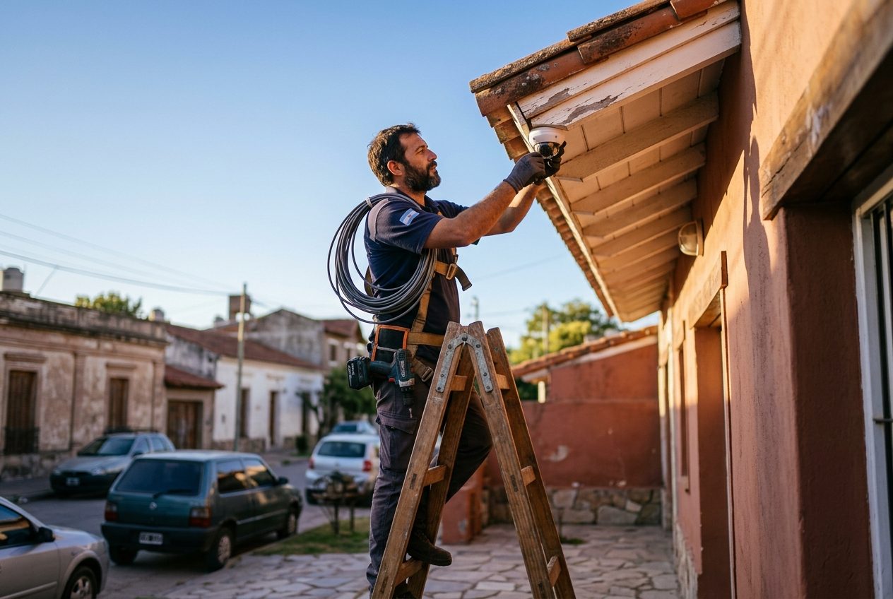 Instalador de Cámaras, Alarmas y Control de Acceso