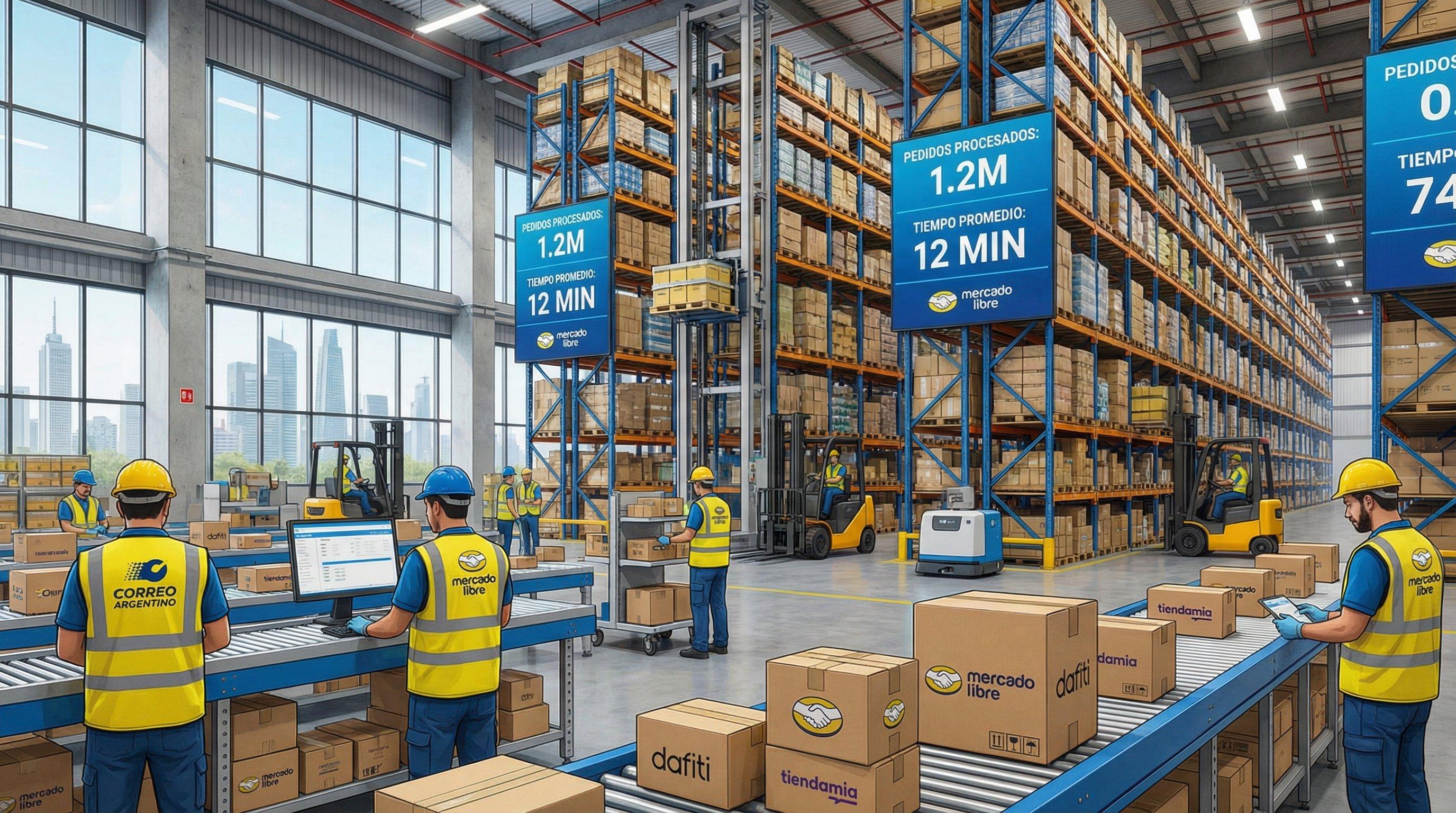 Centro de distribución moderno