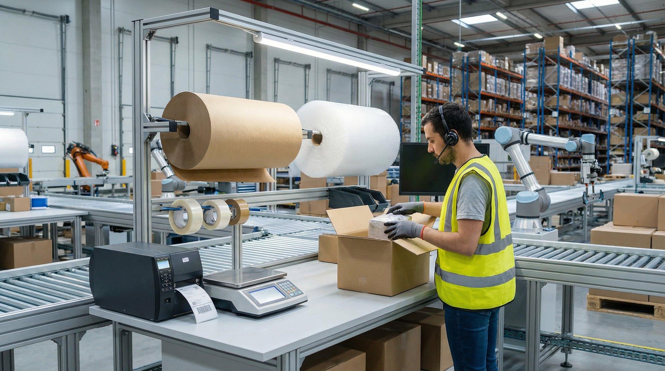 Estación de packing