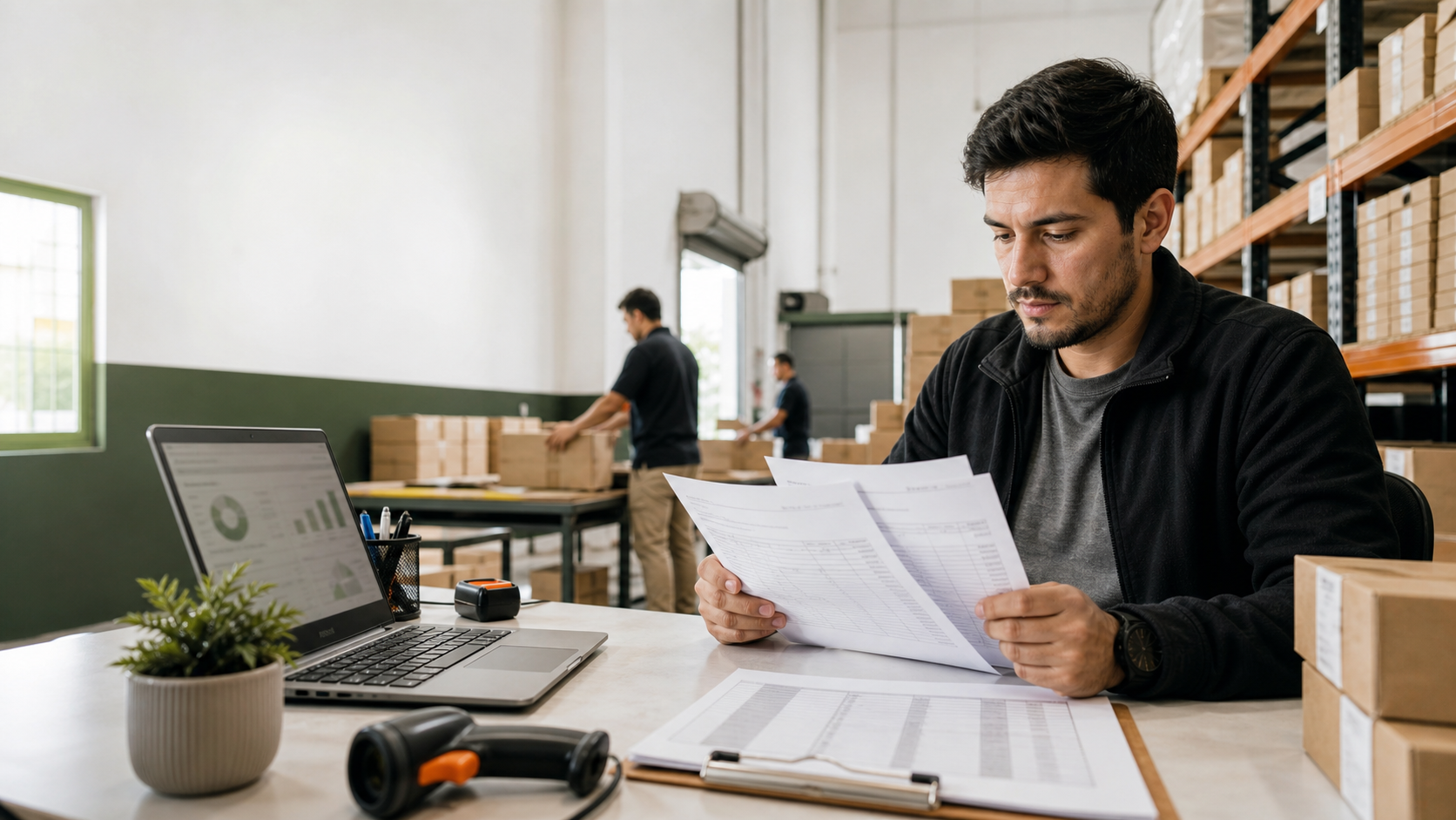Administrativo de Compras, Stock y Proveedores